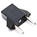 Imported 5pcs Universal US Plug to EU Plug Outlet Adapter / Converter ( 2 Flat Pins to 2 Round Pins ) RS.210.00