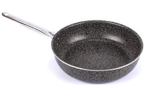 AREA Padella alta saltapasta Valsecchi in alluminio antiaderente Ø 32 cm linea Big Stone