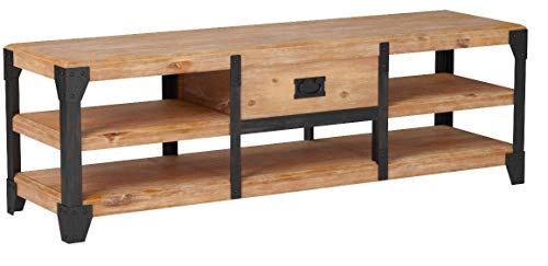 vidaXL Meuble TV Meuble de télévision 140 x 40 x 45 cm Bois d'acacia Massif