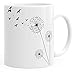 Produktbild Kaffee-Tasse Pusteblume Birds Dandelion Vögel glänzend Teetasse Keramiktasse Autiga® weiß unisize
