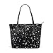 Produktbild Cocoal-ltd Terrazzo Memphis Handtasche aus Leder, groß, Schwarz