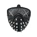 Produktbild laonBonnie Halloween Punk Teufel Cosplay Anime Bühne Maske Ghost Steps Street Maskerade Tod Masken Uhr Hunde Niet Party Gesichtsmasken