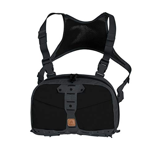 Helikon-Tex Bushcraft Line, Chest Pack Numbat, Mixte Homme, Noir/Gris ombré A.