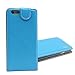 Champion Quality Iphone 6/6s Ultra-Soft Second Layer PU Mix Light Blue Leather Flip Case Cover with Two Card Slot for Apple Iphone 6/6s by G4GADGET®