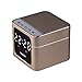 Produktbild V.JUST LED-Wecker mit drahtloser Bluetooth-Lautsprecherunterstützung TF-Karte AUX Input Music Player für Smartphone,Gold