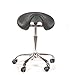 Urbanity hairdressing cutting beauty manicure nail salon chair saddle stool black