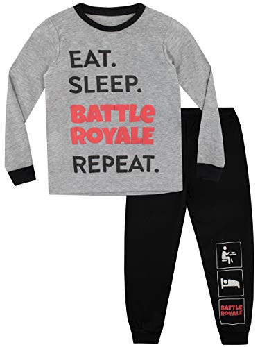 Battle Royale Pijama para Niños Gaming Multicolor 7-8 Años