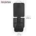 tecaroo Comfy Car Seat Cover in black | 2 Year Satisfaction Guarantee | baby car seat covers, non slip car seat cover, car seat protector