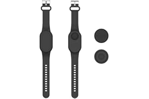 AUSAGG Armband Design für Samsung Galaxy SmartTag2, Silikon, stoßfest, Schutzhülle für Kinder, weich, waschbar