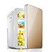 Produktbild Auto Kühlschrank ZZZ- 20L, Mini Kühlschrank Mononuklearen Kühlung Auto Dual-Nutzung Hot und Cold Dual-Nutzung 220V AC / 12V DC (Farbe : Gold)