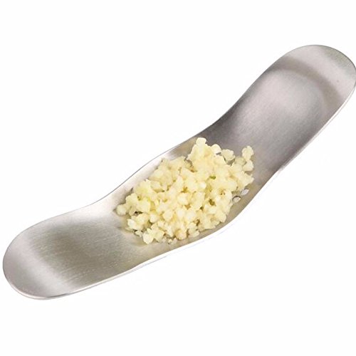 Alohha Küche Edelstahl Knoblauch Presse macht perfekte Küche Gadget - 5
