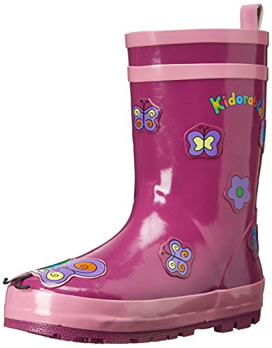 Preisvergleich Produktbild Kidorable Regenstiefel 0643762307064 Schmetterling, Größe 22, lila, mit herausnehmbarer Sohle