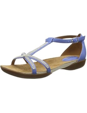 Clarks Raffi Star Damen T-Spangen Sandalen