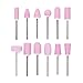 MAKARTT 12 Styles Professional Electric Nail Drill Bits Ceramic Nail Art Polishing Grinding Tools