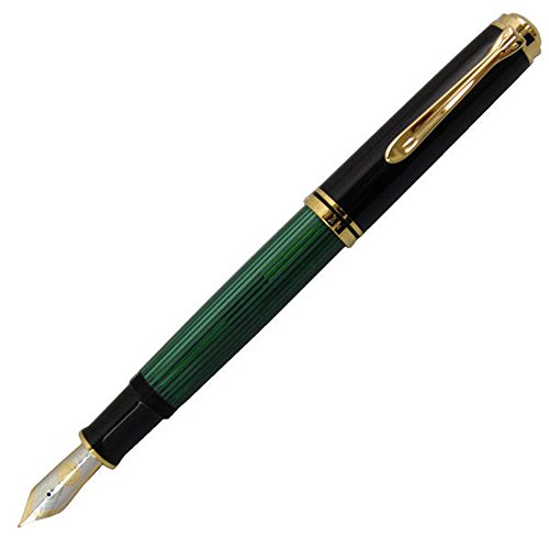 Pelikan Premium M800 Fountain Pen EF-Black/Green