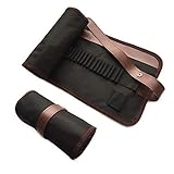 ★ [Bolsa de rollo de lápiz de color de 48 hoyos] Viene con una bolsa de fieltro gris, no solo mantiene las herramientas de arcilla polimérica aseguradas y organizadas, también es portátil y se usa de nuevo como estuche, bolsa de maquillaje