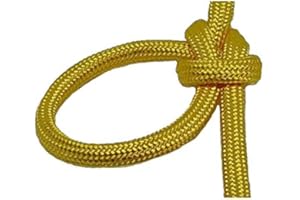 B2BPLUSC 10 metres Dyneema - SK78 Strong Rope Marine Yacht Sailing Dinghy Camping (4mm Yellow)