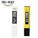 Price comparison product image Digital 4 In 1 TDS PH EC Temperature Meter Kit 0-9999us/cm Electrical Conductivity 0.01PH Resolution for Household Drinking Water, Hydroponics, Aquariums, Swimming Pools