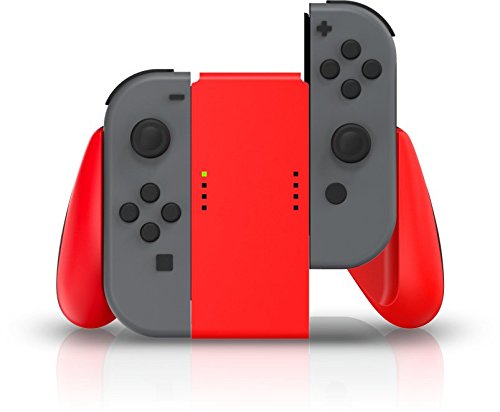 PowerA Nintendo Switch Grip Komfort für Joy Con|rot|lizenziert