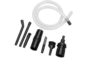 GAROSA 9Pcs/set Mini Tool Micro Vacuum Cleaner Accessories Fit for All Cleaners Perfect for Hard To Reach Areas Office Equipment Computers Car Detailing Stereo Equipment Video Equipment Typewriters and More