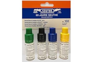 MODELLBAHNSHOP KORN Seuthe-Nr 102 Set distillato fumo-vapore, 4 flaconi da 10 ml