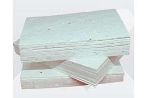 MANKEY MONKEY Plantable Wildflower Seed 250gsm Business Card Blanks (50)