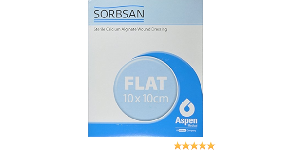 Sorbsan 99xx0349 Dressing 10cm X 10cm Pack Of 10 Amazon Co Uk Business Industry Science