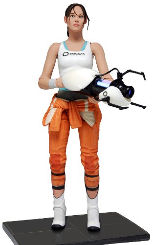 NECA Chell Portal con luz ASHPD 7 Pulgadas