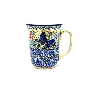 Polish Pottery Mug – 16 oz. Bistro – Unikat Signature U4600