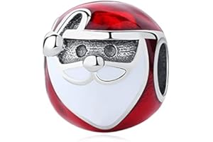Nbsameng S924 Pendentif en argent sterling pour bracelet et collier Pandora, cadeaux de Noël pour femmes, filles