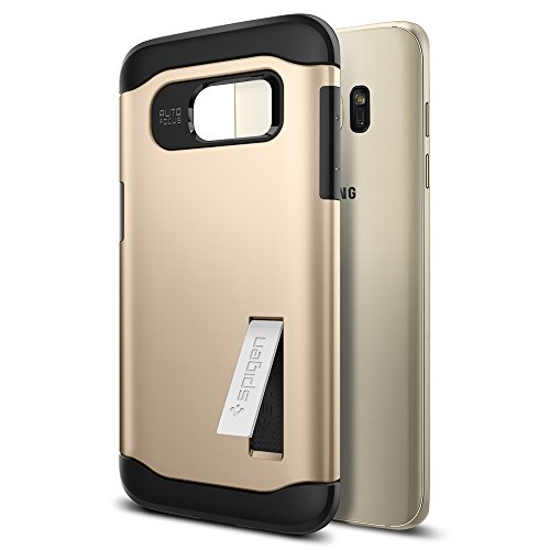Spigen Slim Armor - Funda para m vil Samsung Galaxy S7 Edge color dorado reviews Spigen Slim Armor - Funda para m vil Samsung Galaxy S7 Edge color dorado