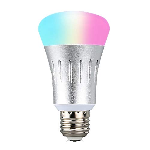 J&T Lampadina WiFi LED LED Lampada Intelligente E27 Luci by Smart Device e Voice Control di Amazon Alexa & Google Home