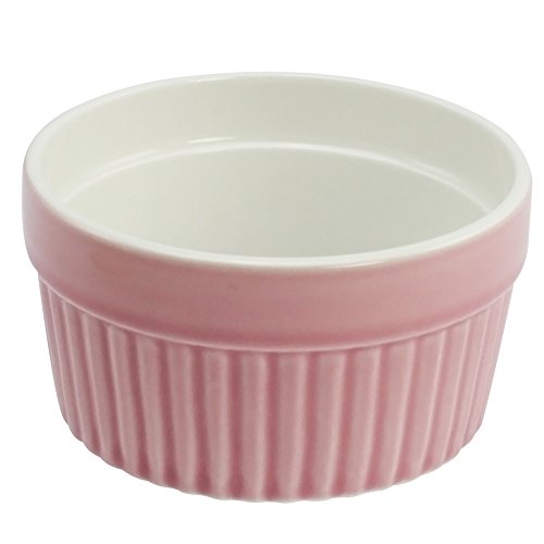 COM-FOUR® 4x Ragout Fin Schalen, als Pastetenförmchen oder für Creme Brulee, 200ml, in verschiedenen Pastellfarben (04 Stück – bunt) - 6