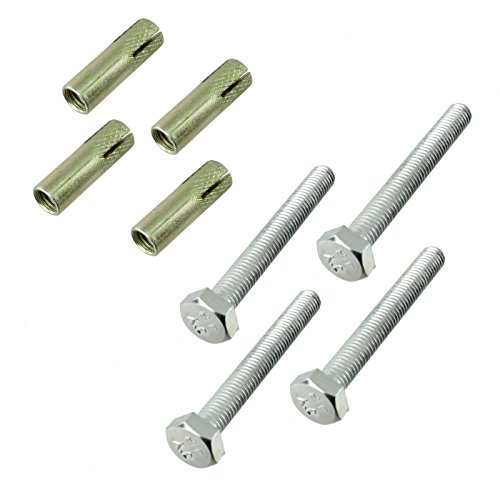 Spares2go (schwarz) Leiterhalter universell Wandmontage Halterungen - 3