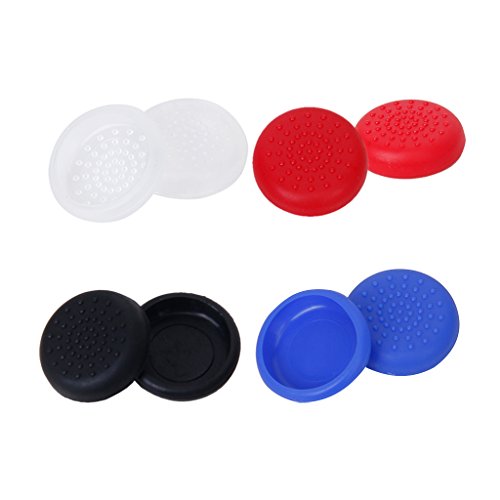 4 Paar Joystick Thumbstick Kappen Kit für PlayStation 4 PS4 Kontroller - 9