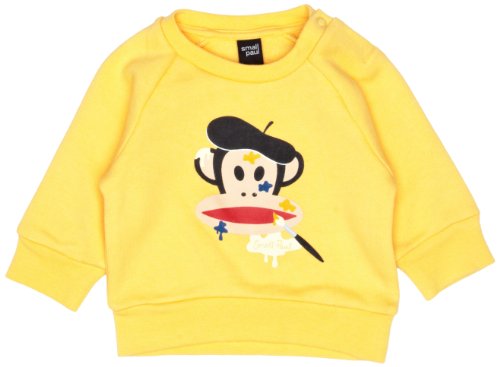 Paul Frank Small Paul Unisex Baby PF8010W2 Jumper Yellow 3 Months