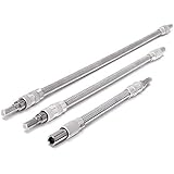 1/4" Flexible Extension Screwdriver Drill Bit Shaft Holder Connecting Link for Electronic Drill Screwdriver 200mm 300mm 400mm