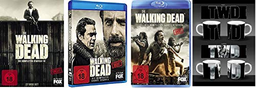 Preisvergleich Produktbild The Walking Dead Staffel 1-8 (1+2+3+4+5+6+7+8) [Blu-ray Set] + Walking Dead Tasse