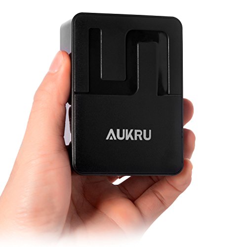 Aukru 40W 5V 8A 5-Port USB Ladegerät multi-Port USB Ladeadapter mit Kabel Netzkabel für Apple iPhone 6 / 6 Plus, iPad Air 2 / mini 3, iPad, Samsung Galaxy S6 / S6 Edge, Nexus, HTC, Nokia, Motorola & Android Smartphones, Tablets und andere USB-ladende Geräte (Schwarz) - 7