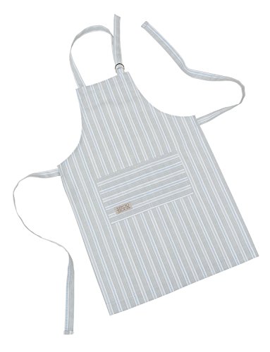 Cottage in the Hills Organic Cotton Adult Kitchen Apron Ledbury Blue Grey
