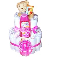 Schöne Windeltorte | Mädchen