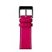 Produktbild Roobaya Apple Watch Sauvage Leder Armband Pink 42 mm: Echtleder Wechselarmband mit Adapter und Schließe in Aluminium Space Grau, für Series 1, 2, 3