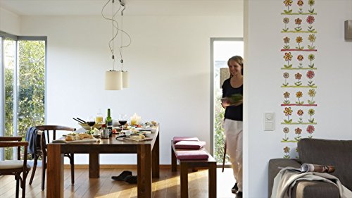 Livingwalls selbstklebendes Panel pop.up Panel 2,50 m x 0,35 m bunt orange weiss 942322 - 2