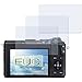 Produktbild 3 x Displayschutzfolie matt/entspiegelnd für Canon EOS M6