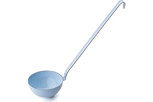 Riess Mestolo smaltato serie Pastell da cucina da appendere (blu, 7 cm)