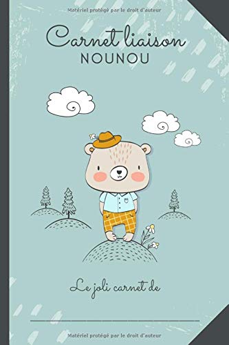 Télécharger CARNET LIAISON NOUNOU: Cahier de transmission entre parents et nounou pour faciliter la communicatio Livre eBook France