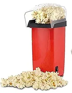 ITM Traders Hot Air Oil-free Popcorn, Popper Electric Machine Snack Maker, with Measuring Cup and Removable Lid