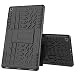 Produktbild Hengzi Für Samsung Galaxy tab a 10.1 2019 sm-t515 / t510 hybrid robuste hartgummi pc ständer case Abdeckung (Schwarz)