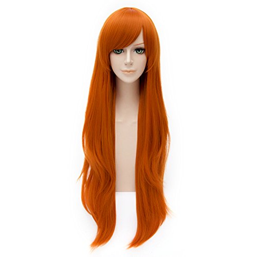 Preisvergleich Produktbild 80cm Women's Long Curly Fashion Party Cosplay Wig + Wig Cap