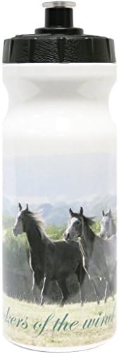 Drinks Water Bottle - 500ml Screw top bottle with Horse Design